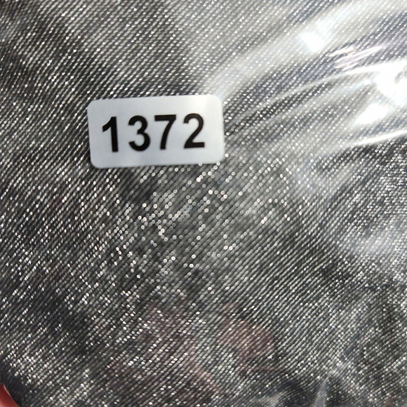 Gray Long Sleeved Tunic Dress Mock Neck Viscose Silver Metallic Quiet Luxury XS - Picture 12 of 14